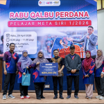 RABU QALBU PERDANA PELAJAR META SIRI 1/2026 SUNTIK SEMANGAT MAHASISWA FKMT, AZAM AMIRI DIISYTIHAR IKON GE META 2025